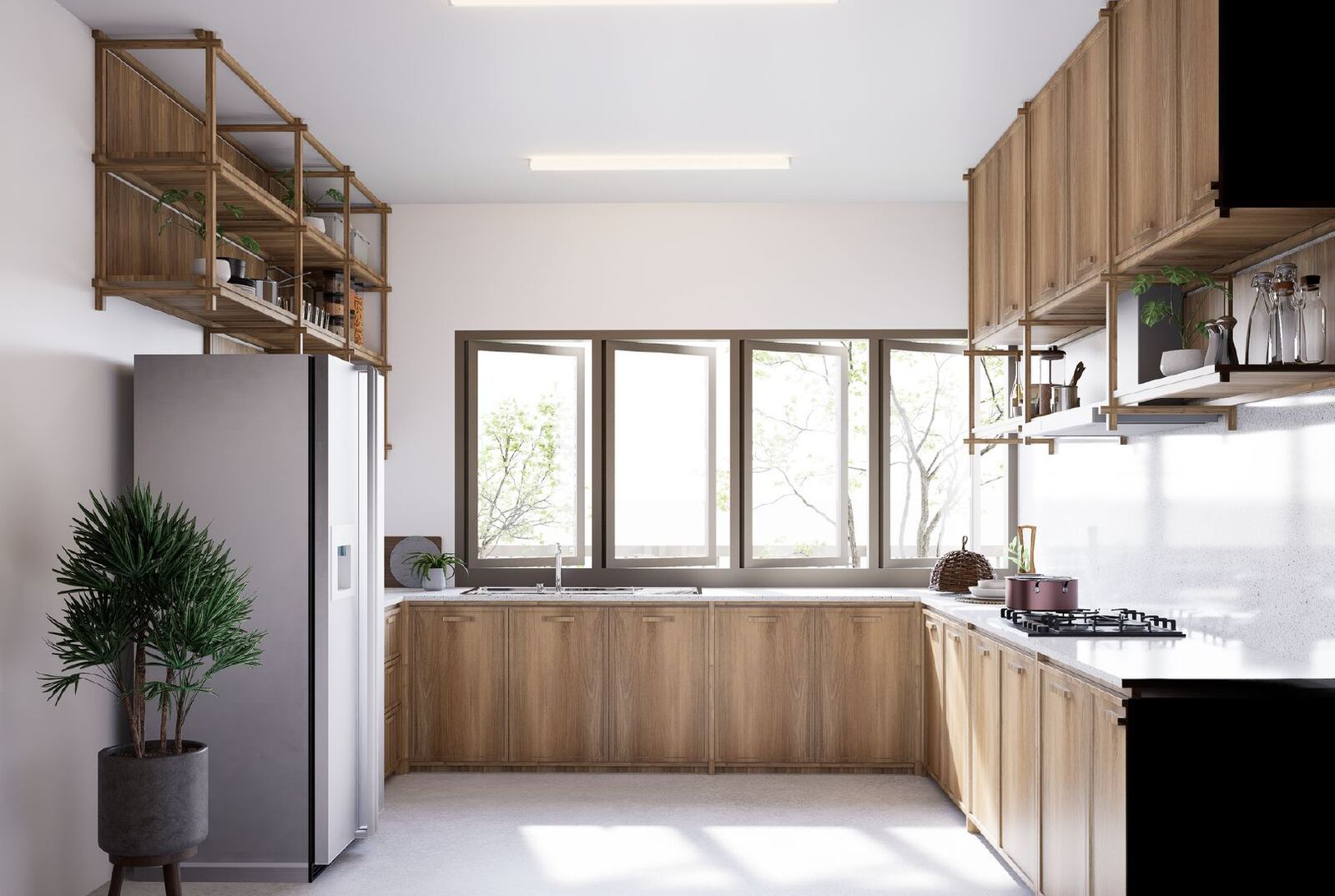 Main kitchen, 16.8 m²