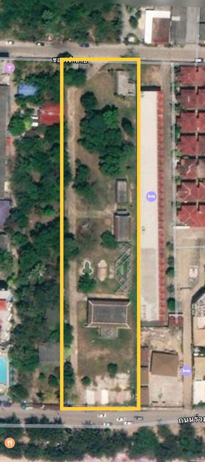 Aerial · full length of the site